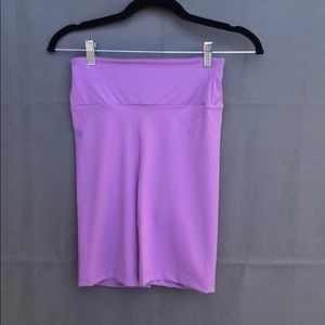 Lavender dance bike shorts